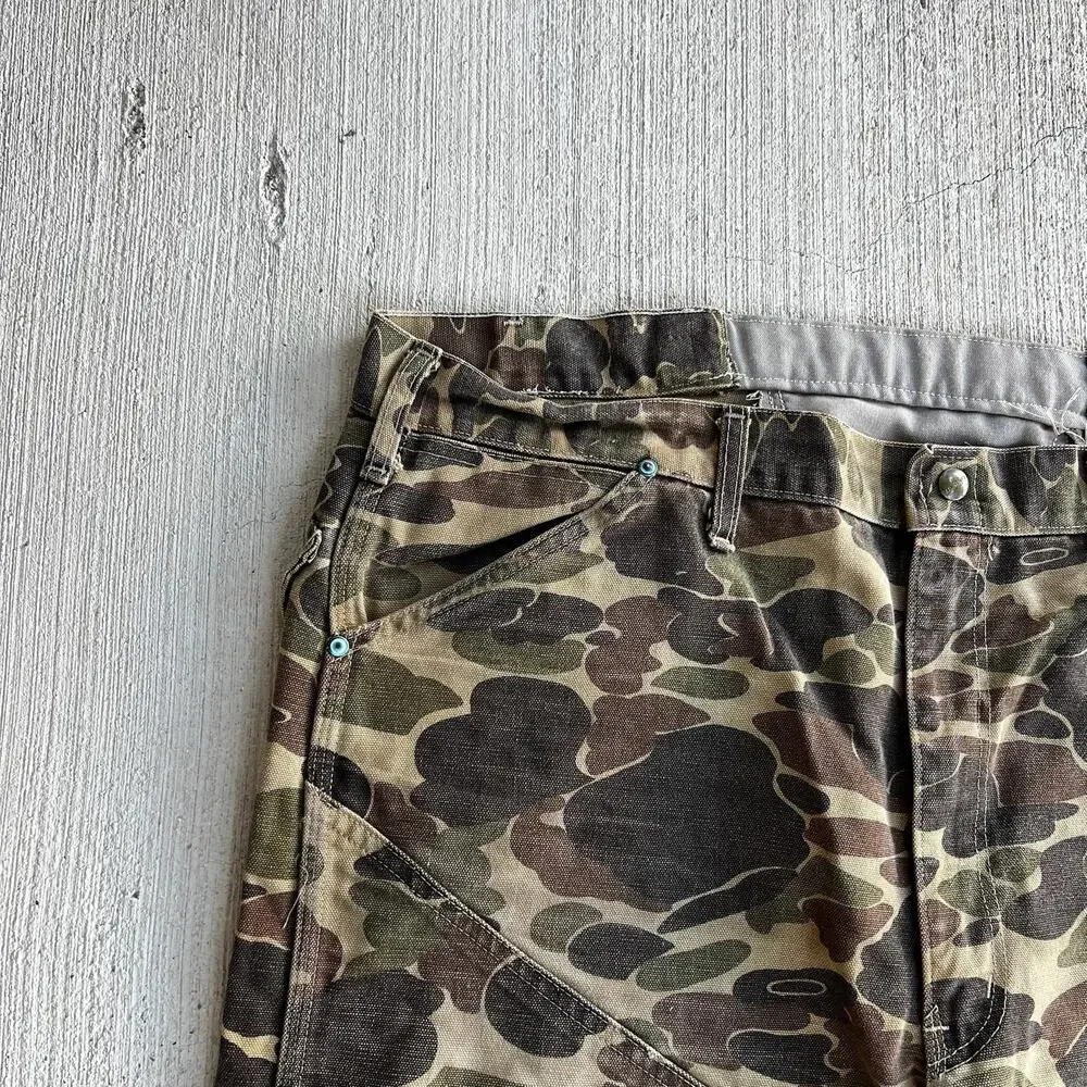 Carhartt realtree duck camo double knee work wear carpenter pants